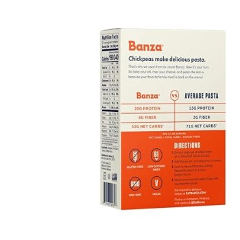 Banza Wheels Pasta 8 oz