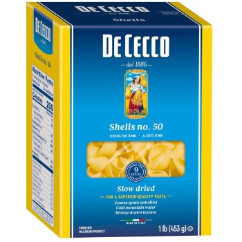 De Cecco Semolina Pasta Shells No.50