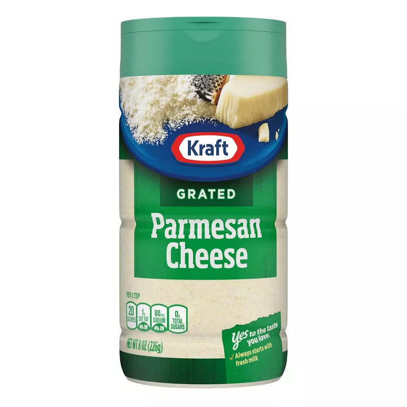 Kraft 100% Grated Parmesan Cheese