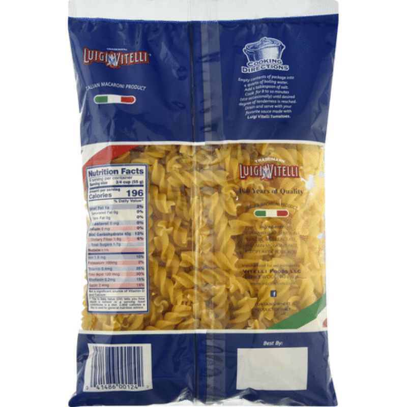 Luigi Vitelli Rotini Pasta