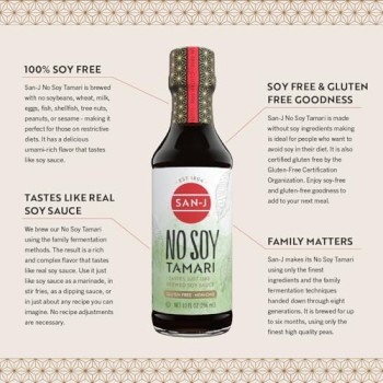 San-J No Soy Tamari (Soy Sauce Alternative)