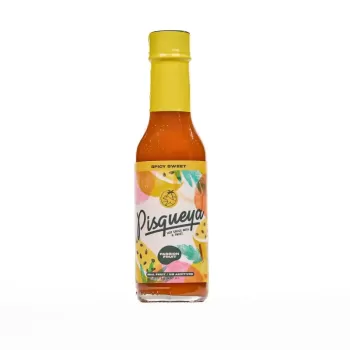 Pisqueya Passion Fruit Spicy Sweet Hot Sauce