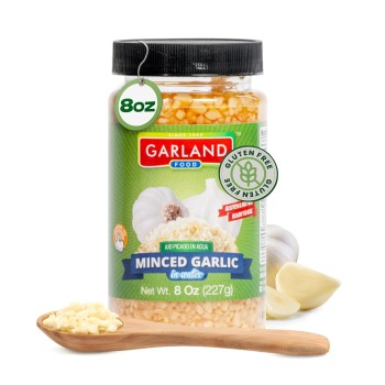 Garland Food Minced Garlic in Water, 8 oz