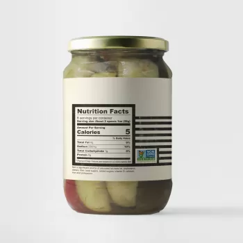 McClure’s Spicy Dill Pickle Slices, 16 oz Jar
